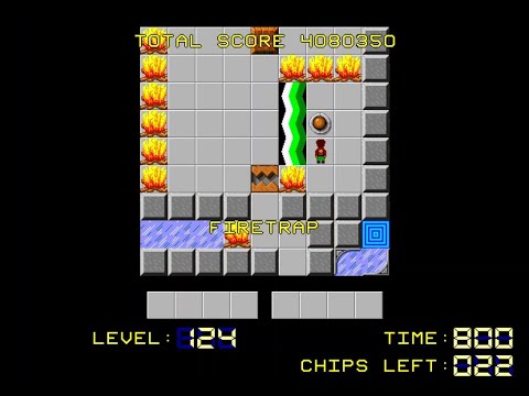 chips challenge 1, level 124