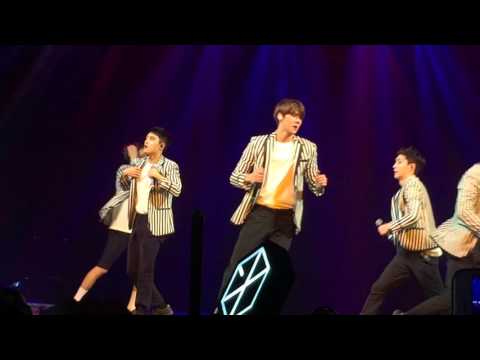 160110 EXO TEL SG / EXOluxioninSingapore - Growl Remix (Sehun)