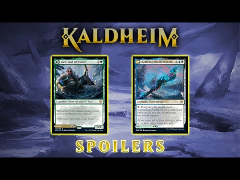 JOHN SNOW from GoT in MTG!? Jorn, God of Winter // Kaldring, the Rimestaff Kaldheim Card Discussion