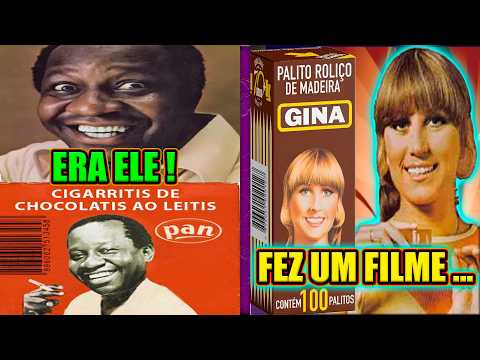 Who are the real people in these vintage products?