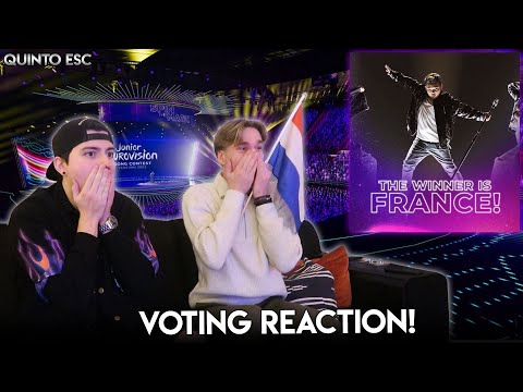 Junior Eurovision 2022 - Jury & Televote Results LIVE Reaction - Quinto ESC Feat. Vins