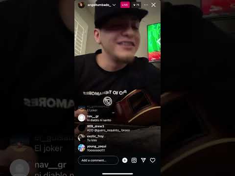 Angel tumbado live -unreleased Angel tumbado X Designó