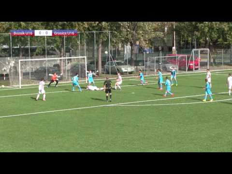 20161015 Bozsik Akadémia U16 - Grosics Akadémia U16 összefoglaló