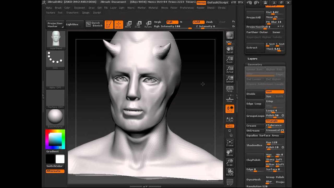 dell zbrush
