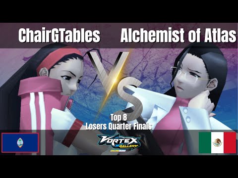 ChairGTables (Chair)vs AlchemistofAtlas(Kyoko)- Vortex Gallery Online 2023 Project Justice Losers QF