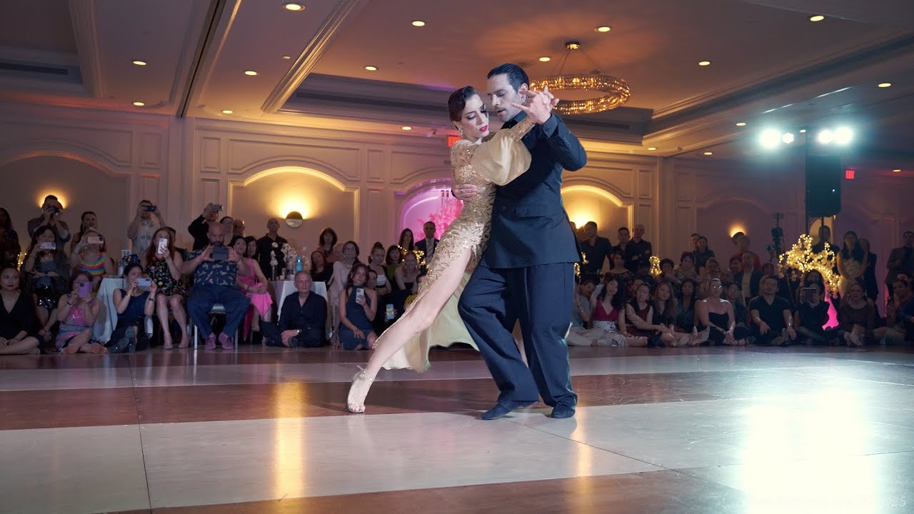 Video thumbnail for Manuela Rossi & Juan Malizia performing to "Berretin" at the 2025 SoCal Tango Championship