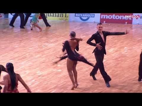 Nikita Olinichenko - Elizaveta Pustornakova | R2 Cha-cha-cha | Finnish Open 2018