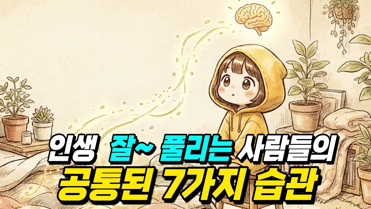 인생이 잘 풀리는 사람들의 7가지 습관: 운명을 바꾸는 뇌 과학적 비밀