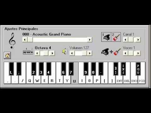 hasta que salga el sol - piano electronico