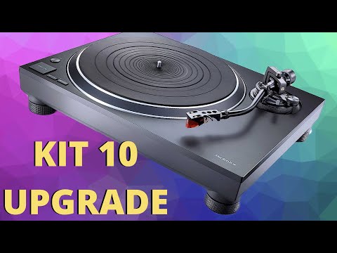 TECHNICS SL-1500C TURNTABLE UPGRADE. FUNK FIRM 'KIT 10' UPGRADE KIT - FULLY REVIEWED!