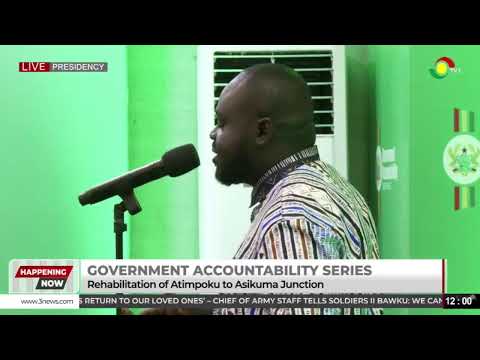 LIVE: Government Accountability Series - Roads and highways Minister's update || 30-07-2025