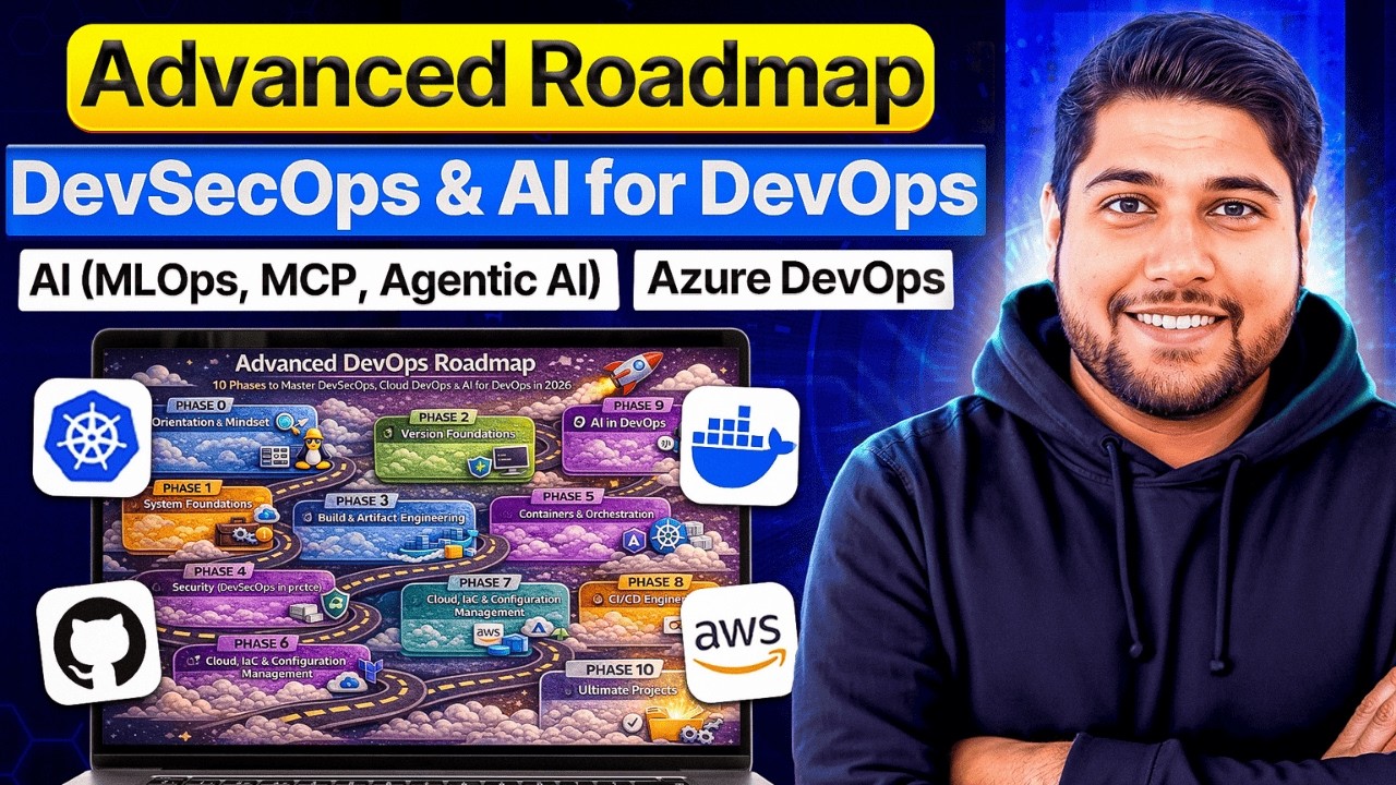 Advanced DevSecOps & Cloud DevOps RoadMap 2026 | DevOps Shack