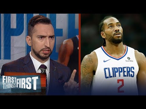 Kawhi Leonard is absolutely costing Clippers wins while load managing | NBA | FIRST THINGS FIRST Video