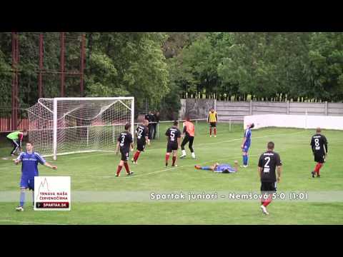 Spartak Trnava juniori - Nemšová 5:0 (1:0)