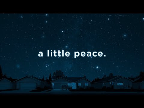 a little peace, just for you.
