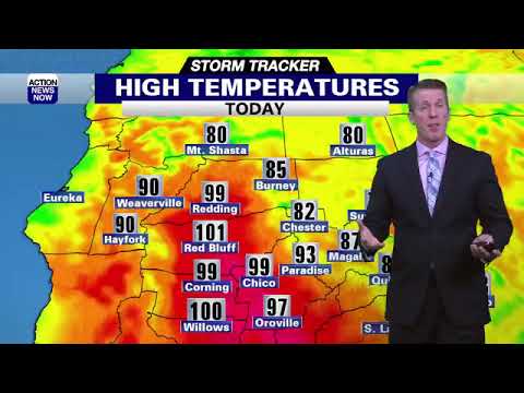 High heat and high fire danger continue... Video