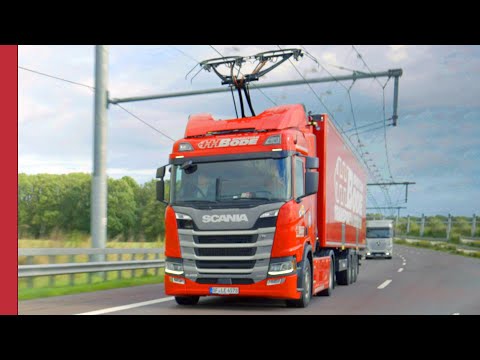 This Electric Highway Charges Trucks As They Drive And It's Flipping Awesome
