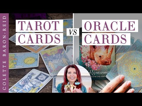 Tarot vs Oracle Cards