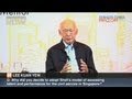 Lee Kuan Yew on the meaning of life - YouTube