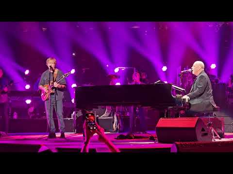 Billy Joel and Trey Anastasio from Phish - Sleeping with the Television On - Layla @MSG  6/8/24