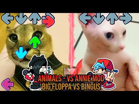 Animals BUT HECKER VS BINGUS - Friday Night Funkin' Custom Animation Mod - VS Annie FNF Mod