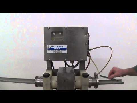 B5981 Lock Metalchek Flow Through HDS Metal Detector Sigma Packaging