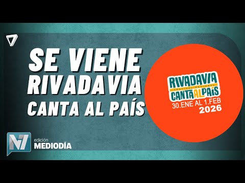 AHORA: restan CUATRO días para el Festival Rivadavia Canta al País en Mendoza