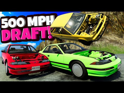 No Engine Racing With MAX Draft = UNSTOPPABLE SPEED! (BeamNG Drive)