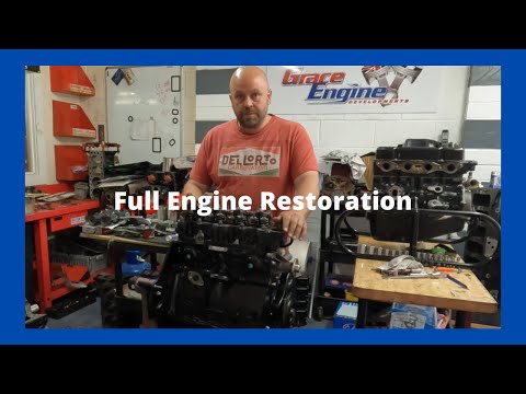 A complete video of an 1.8 MGB engine being reconditioned and modified.