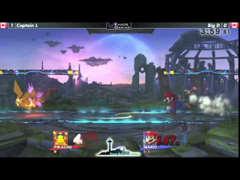 PNWR SSBWiiU LQF - Captain L (PIK) vs Big D (De3-MAR)