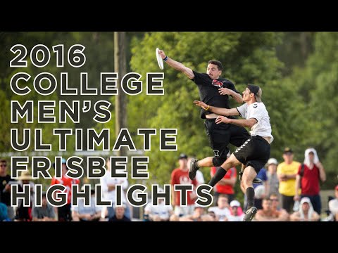 College Men's Ultimate Frisbee Highlights 2016