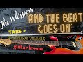 'And The Beat Goes On' - Guitar Part Lesson - TABS + Backing Track!