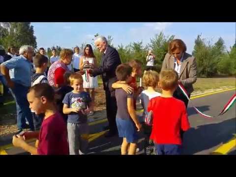 Átadták a Kecskemét-Városföld közötti kerékpárutat