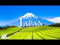 FLYING OVER JAPAN 4K UHD Amazing Beautiful Nature Scenery With Relaxing Music 4K VIDEO ULTRA HD