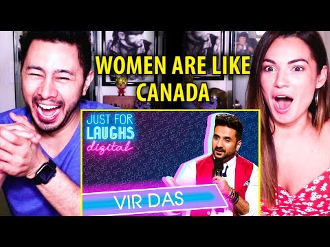 VIR DAS - WOMEN ARE LIKE CANADA | Stand Up Comedy | Reaction by Jaby & Jackie! Video