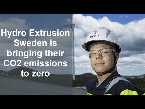 This is how Hydro Extrusion Sweden is bringing their CO2 emissions to zero | Greener Sweden - zdjęcie
