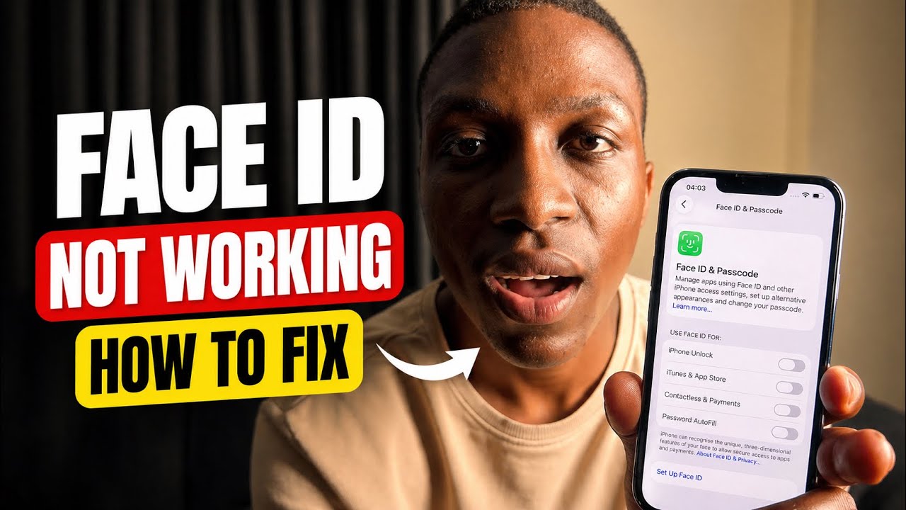 Face ID Not Working on iPhone? Try These Fixes Before Going to Apple