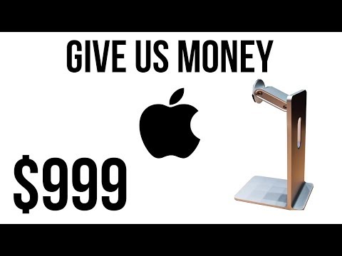Apple's $999 Stand Is Worthless Video