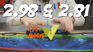 2.98 & 2.81 pyraminx average! 1st Place at Chelles Open 2020