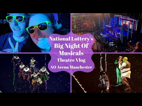 The National Lottery's Big Night Of Musicals 2023 Vlog - AO Arena Manchester