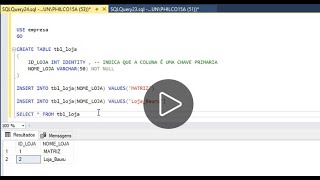 Como criar  banco de dados e tabelas no SQL Server | How To Create Database , Table in SQL Server