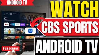 Android TV : How to Watch CBS Sports | Use CBS Sports App on TV