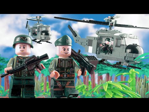 Lego Vietnam War - Tet Offensive stop motion