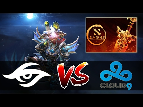 Team Secret vs Cloud 9 game 3 Dota 2 Asia Championships 2017 | Secret vs c9