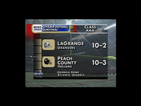 GHSA 3A Semifinal: Peach County vs. LaGrange - Nov. 25, 2005