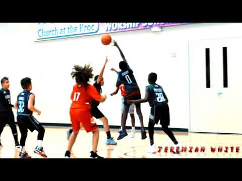 Jeremiah White 11 year old UH elite vs AZ Swish phantom highlights shot by @KDUBMEDIA