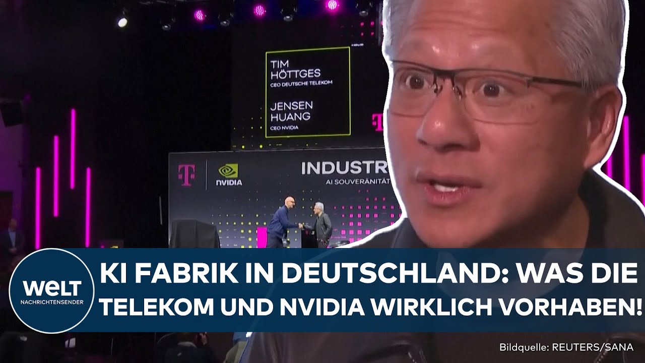 KI WELT: Telekom und Nvidia bauen KI-Fabrik in München! Yad Vashem nutzt KI zur Opfer-Identifikation