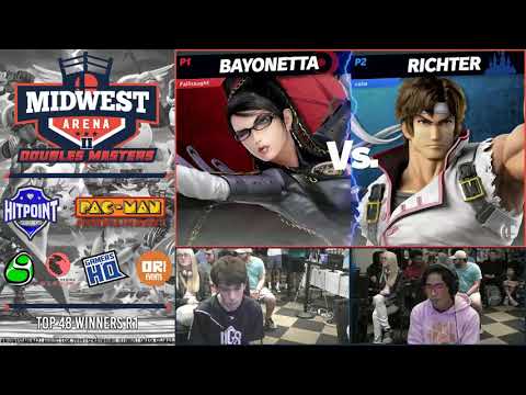 Midwest Arena II Top 48: UGS | Frosty (Richter) vs TG | MuteAce (Peach/Bayonetta)