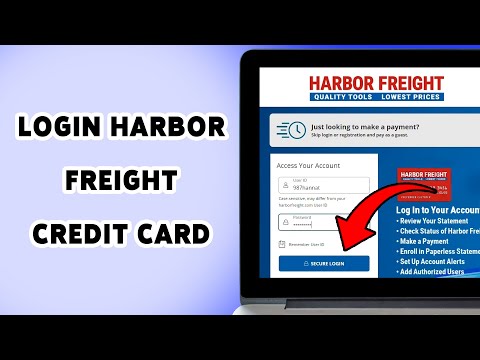 How To Login Harbor Freight Credit Card 2024 | Harbor Freight Credit Card Online Sign In Guide