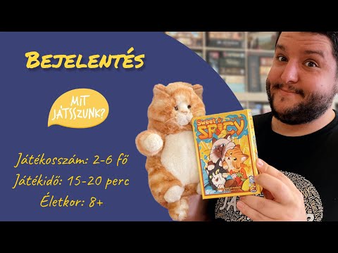 Sweet & Spicy Társasjáték Bemutató - Mit Játsszunk?